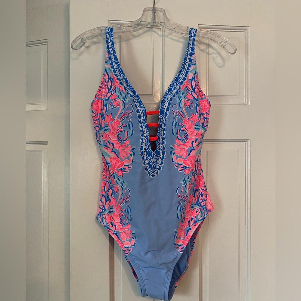 NWT Lilly Pulitzer Jaspen One-Piece Swimsuit Size 8